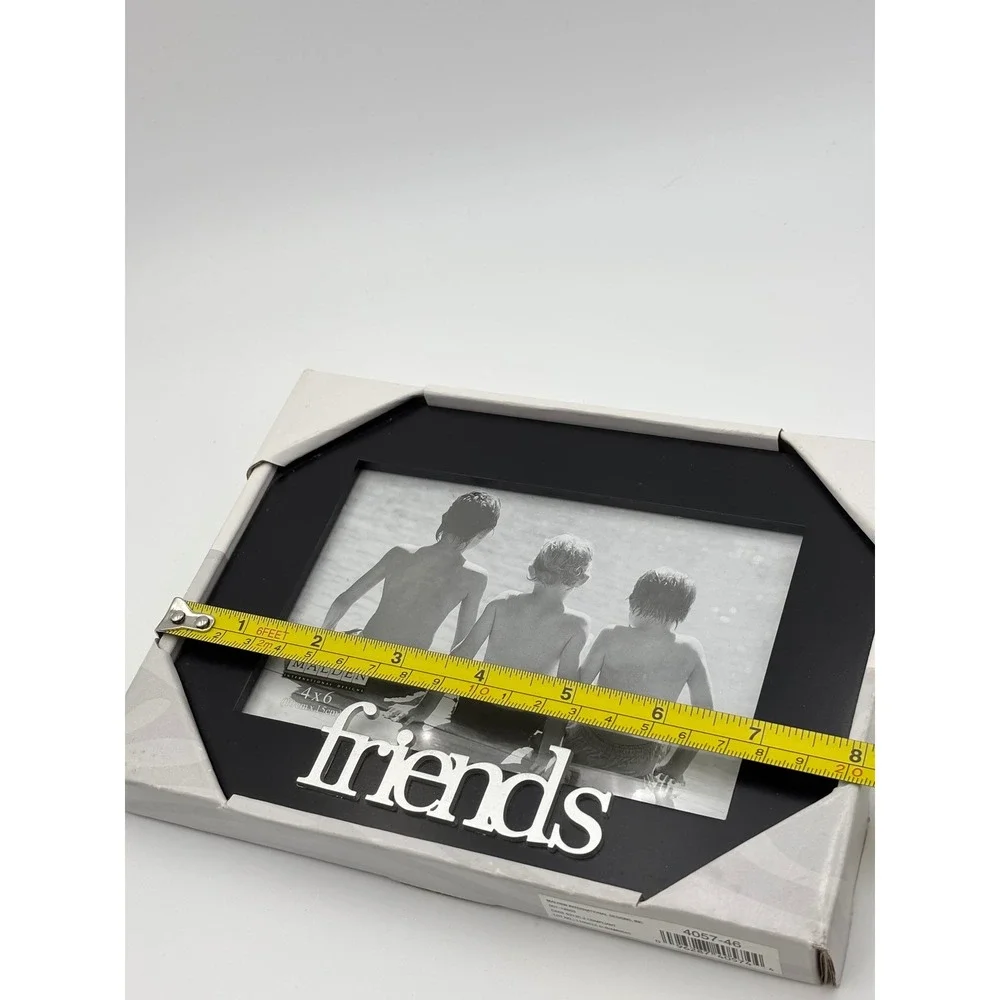 Malden International Designs Picture Friends‎ Black 4x6 Photo Picture Frame